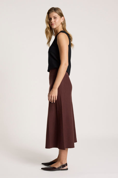 Zala Knit Skirt - Willow Collective Mudgee