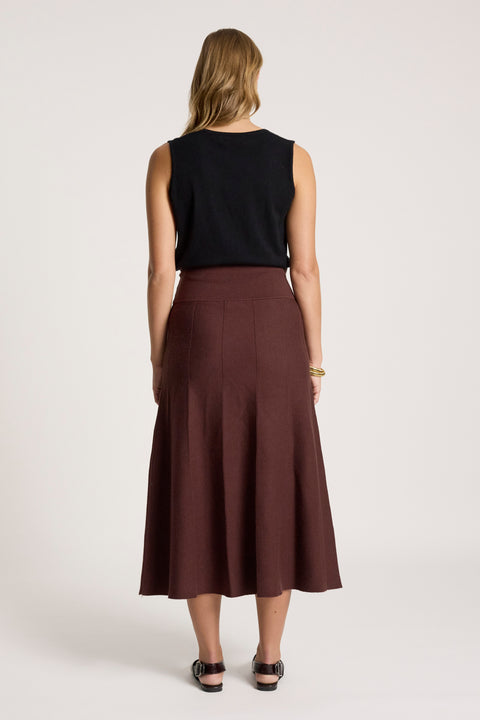 Zala Knit Skirt - Willow Collective Mudgee