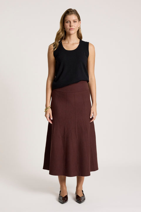 Zala Knit Skirt - Willow Collective Mudgee