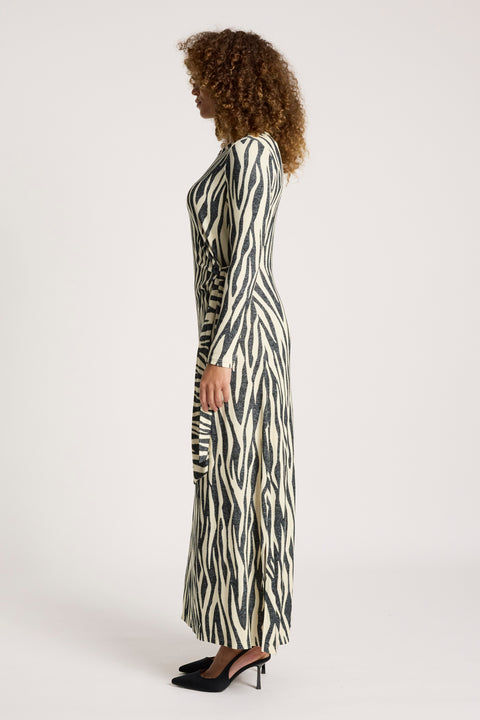 Aria Tie Maxi Dress - Willow Collective Mudgee