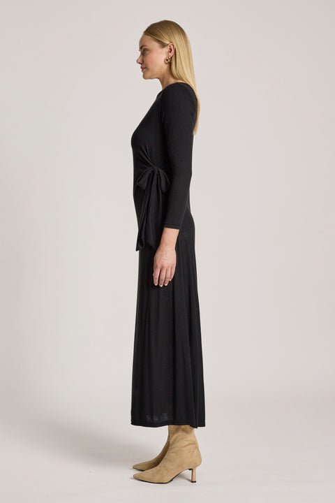 Aria Tie Maxi Dress - Willow Collective Mudgee
