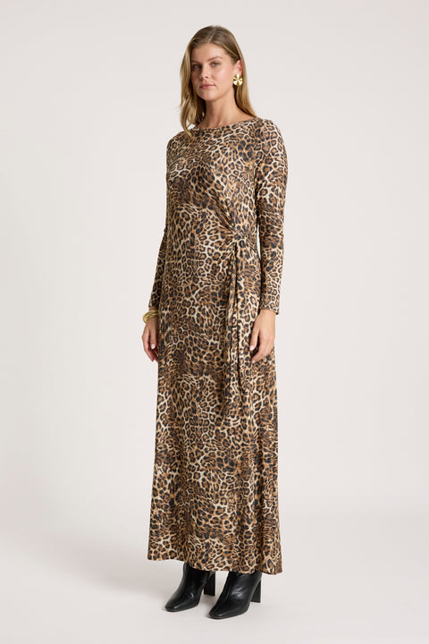 Aria Tie Maxi Dress - Willow Collective Mudgee