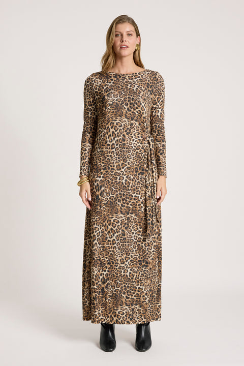 Aria Tie Maxi Dress - Willow Collective Mudgee