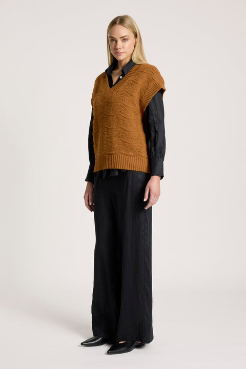 Orin Knit Vest - Willow Collective Mudgee