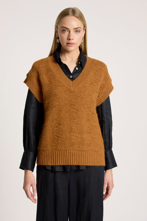 Orin Knit Vest - Willow Collective Mudgee