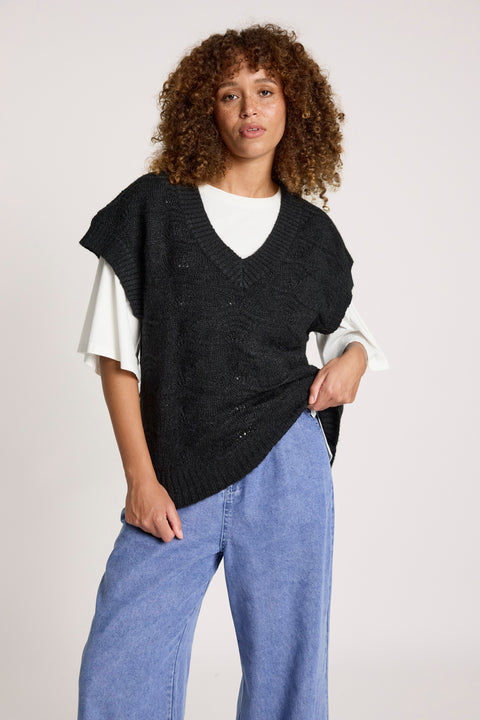 Orin Knit Vest - Willow Collective Mudgee