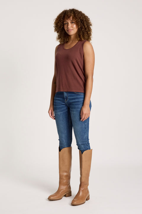 Samira Knit Tank - Willow Collective Mudgee