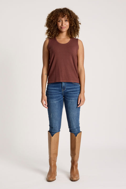 Samira Knit Tank - Willow Collective Mudgee