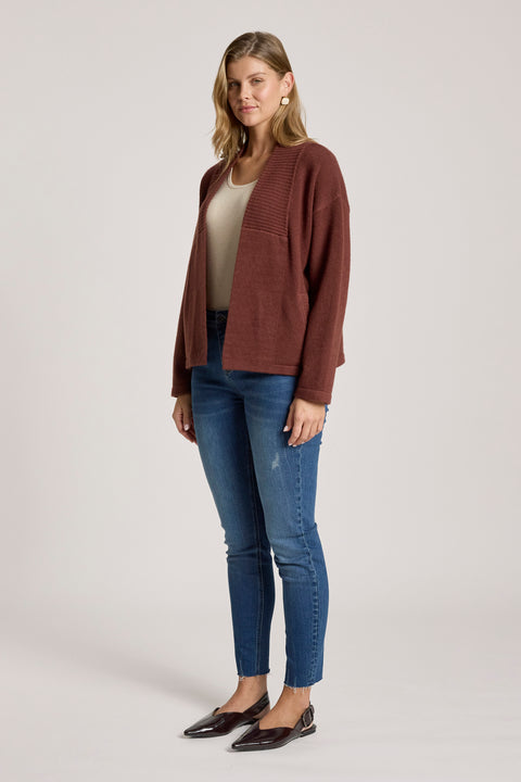 Samira Crop Cardigan - Willow Collective Mudgee