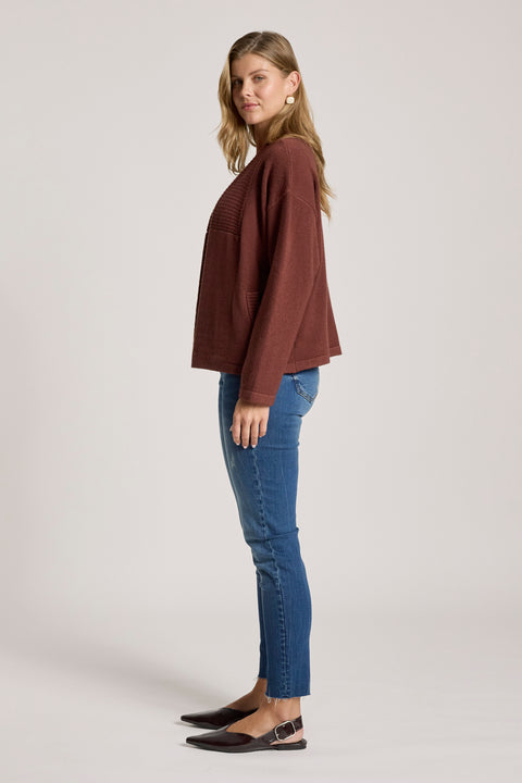 Samira Crop Cardigan - Willow Collective Mudgee