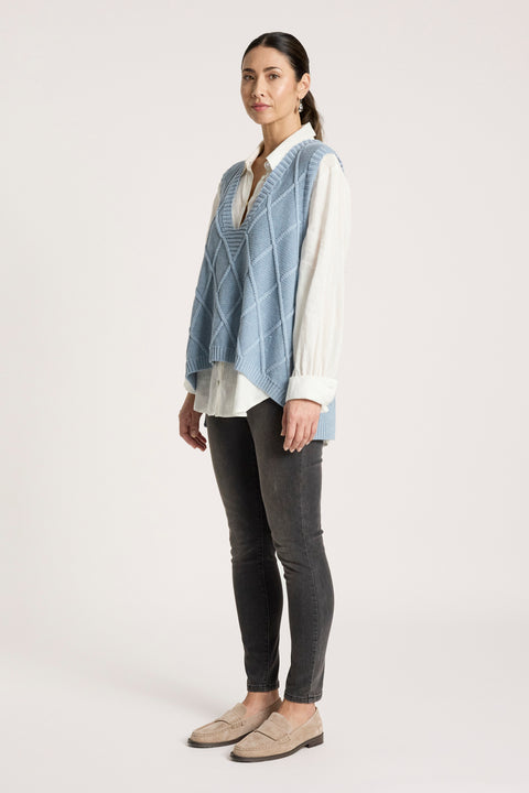 Liora Knit Vest - Willow Collective Mudgee