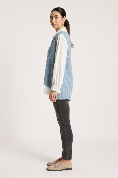 Liora Knit Vest - Willow Collective Mudgee