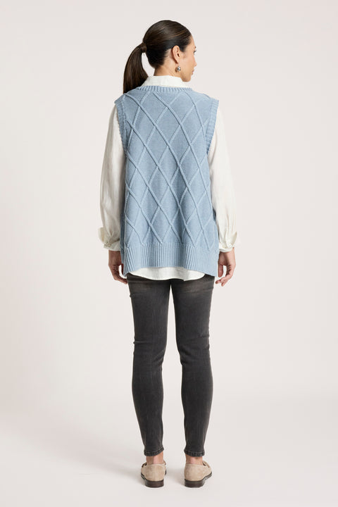 Liora Knit Vest - Willow Collective Mudgee