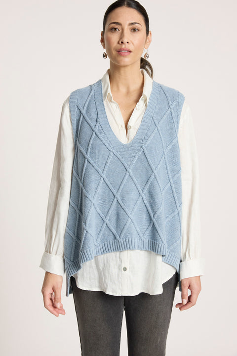 Liora Knit Vest - Willow Collective Mudgee