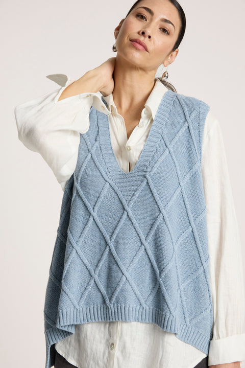 Liora Knit Vest - Willow Collective Mudgee