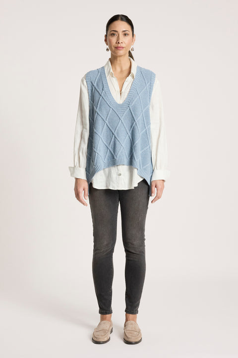 Liora Knit Vest - Willow Collective Mudgee