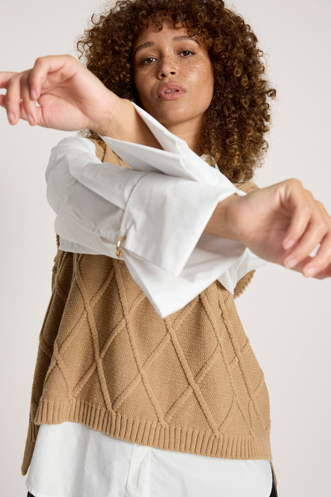 Liora Knit Vest - Willow Collective Mudgee
