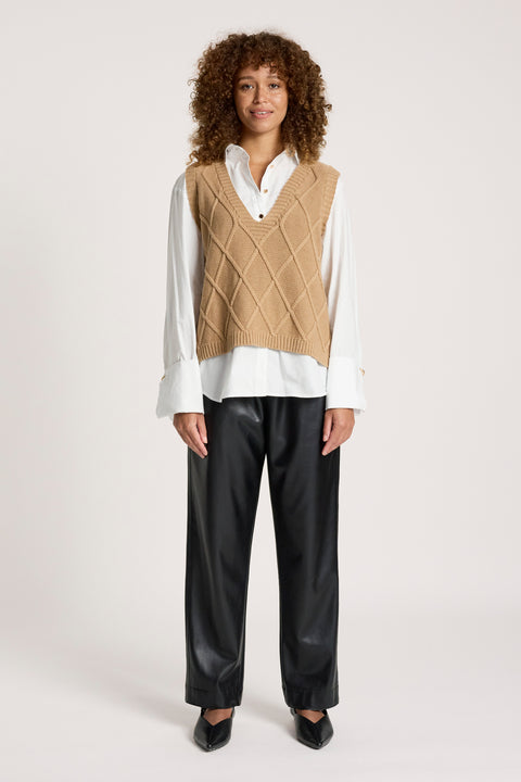 Liora Knit Vest - Willow Collective Mudgee