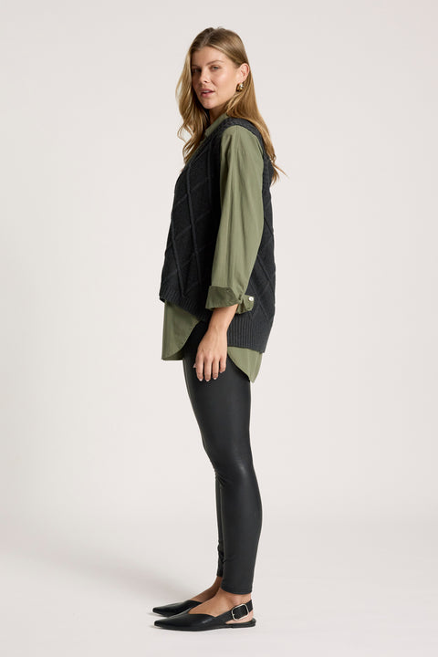 Liora Knit Vest - Willow Collective Mudgee