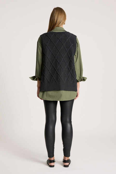 Liora Knit Vest - Willow Collective Mudgee