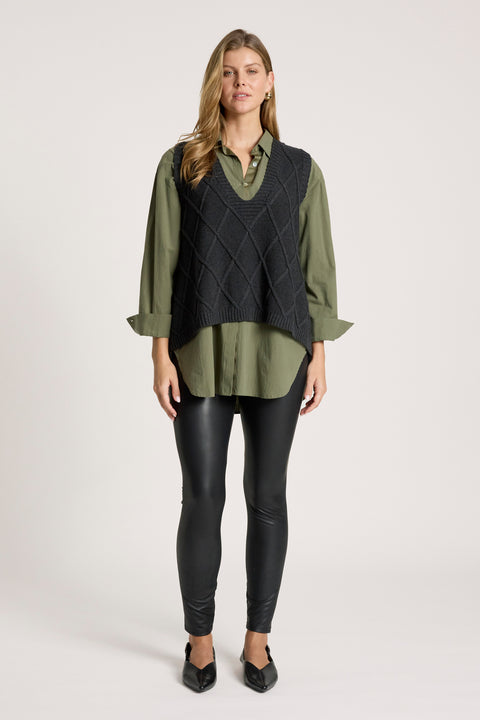 Liora Knit Vest - Willow Collective Mudgee