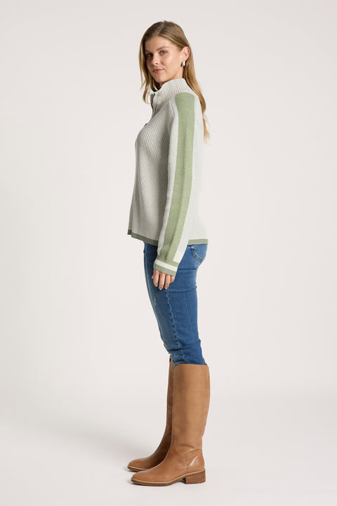 Liora Zip Jumper - Willow Collective Mudgee