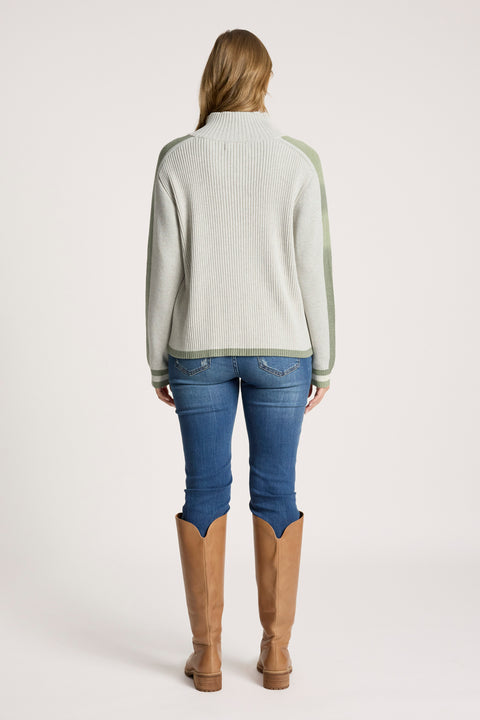 Liora Zip Jumper - Willow Collective Mudgee