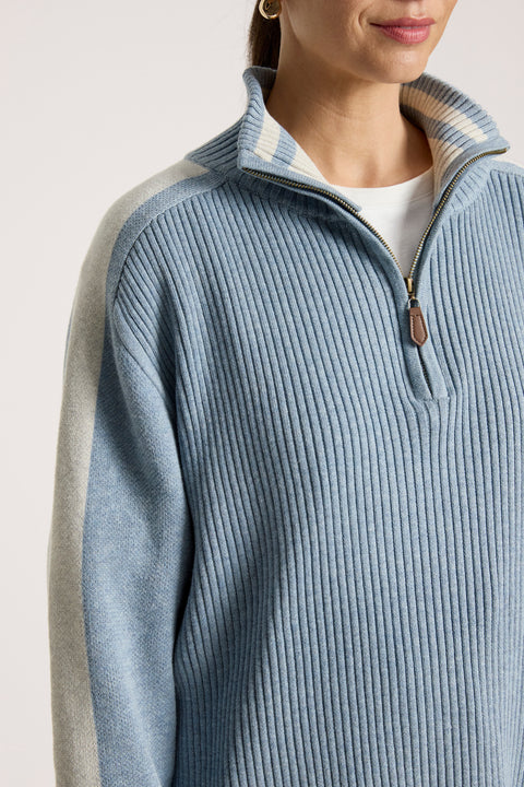 Liora Zip Jumper - Willow Collective Mudgee