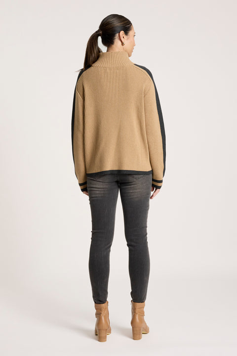 Liora Zip Jumper - Willow Collective Mudgee