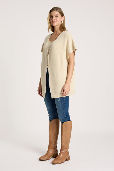 Berber Vest Cardigan - Willow Collective Mudgee