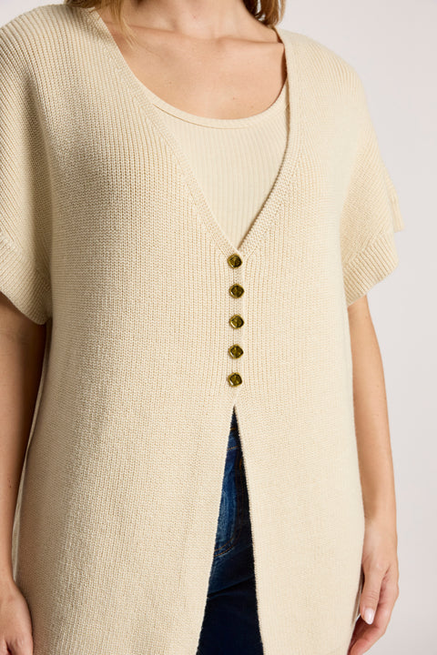 Berber Vest Cardigan - Willow Collective Mudgee