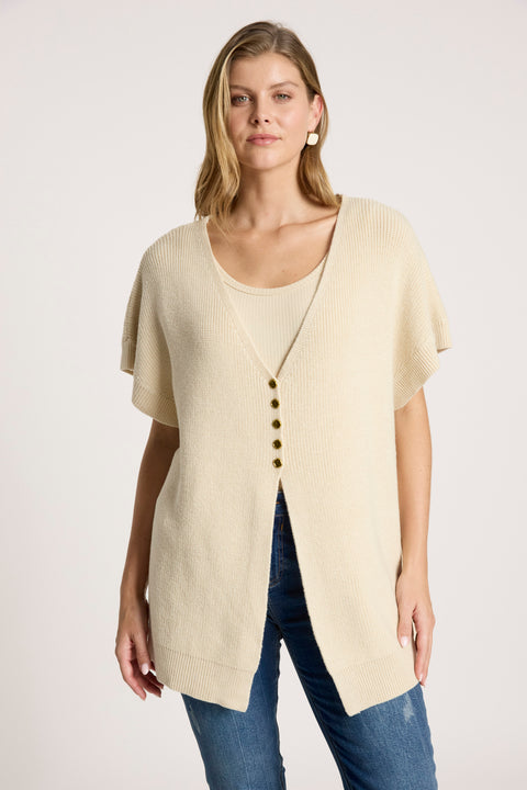 Berber Vest Cardigan - Willow Collective Mudgee