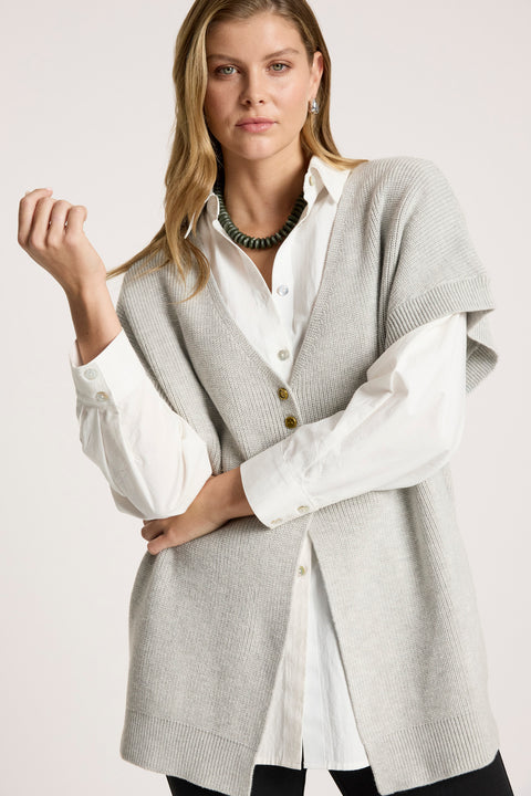 Berber Vest Cardigan - Willow Collective Mudgee