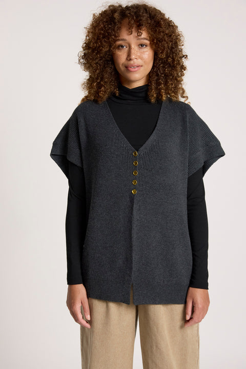 Berber Vest Cardigan - Willow Collective Mudgee