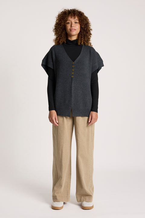 Berber Vest Cardigan - Willow Collective Mudgee