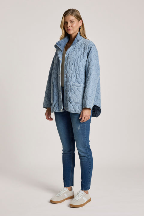 Sansi Quilted Jacket - Willow Collective Mudgee