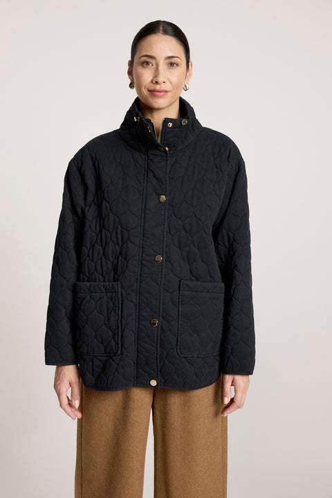 Sansi Quilted Jacket - Willow Collective Mudgee