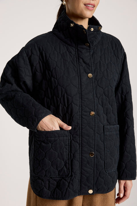 Sansi Quilted Jacket - Willow Collective Mudgee