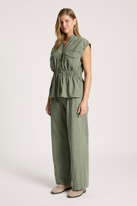 Bodhi Denim Vest - Willow Collective Mudgee