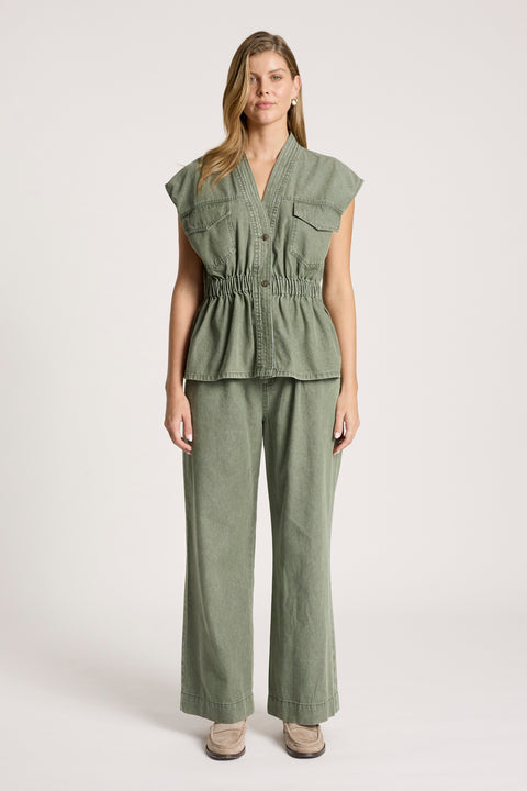 Bodhi Denim Vest - Willow Collective Mudgee
