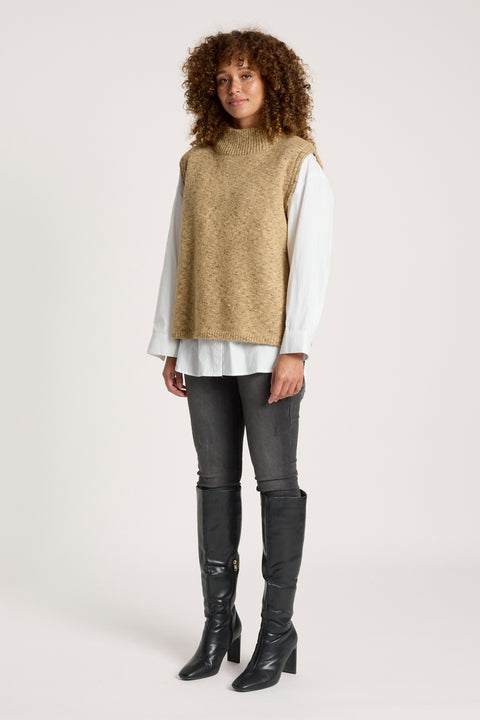 Zarda Knit Vest - Willow Collective Mudgee