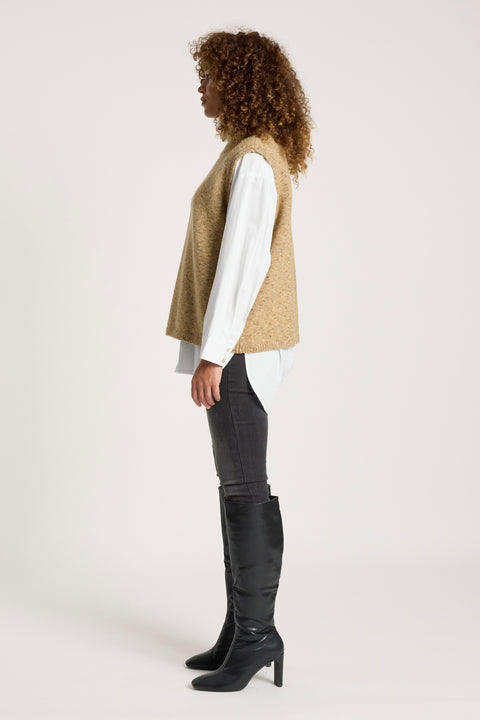 Zarda Knit Vest - Willow Collective Mudgee