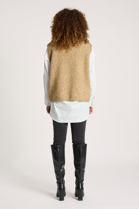 Zarda Knit Vest - Willow Collective Mudgee