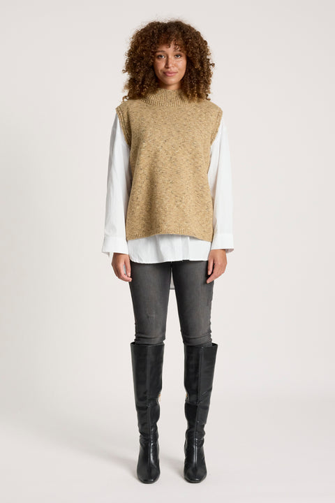 Zarda Knit Vest - Willow Collective Mudgee