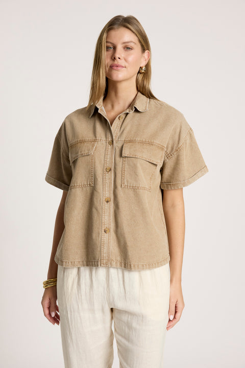 Bodhi Denim Shirt - Willow Collective Mudgee