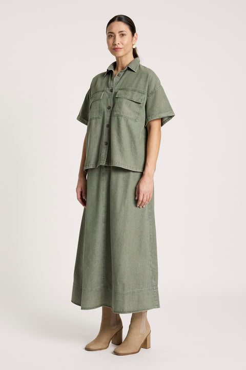 Bodhi Denim Shirt - Willow Collective Mudgee