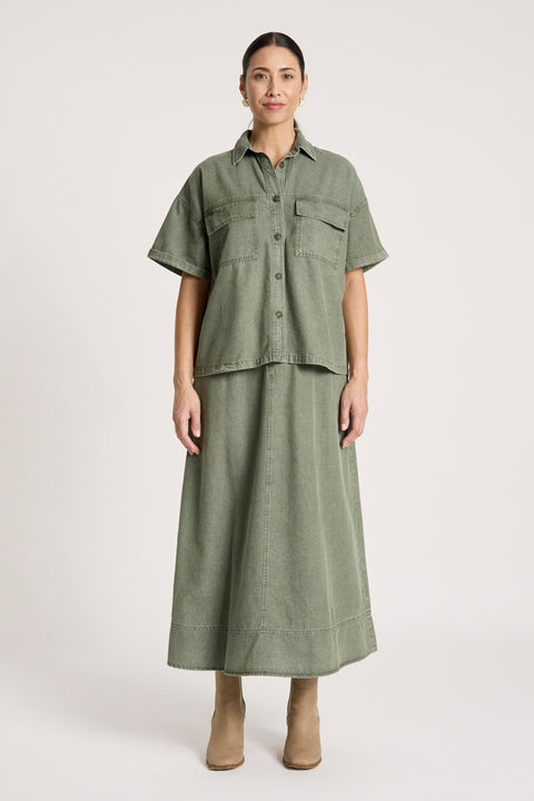 Bodhi Denim Shirt - Willow Collective Mudgee