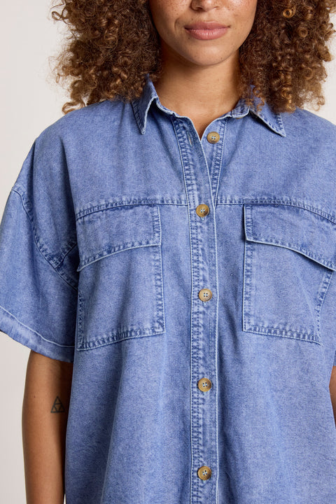 Bodhi Denim Shirt - Willow Collective Mudgee