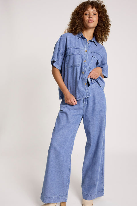 Bodhi Denim Shirt - Willow Collective Mudgee