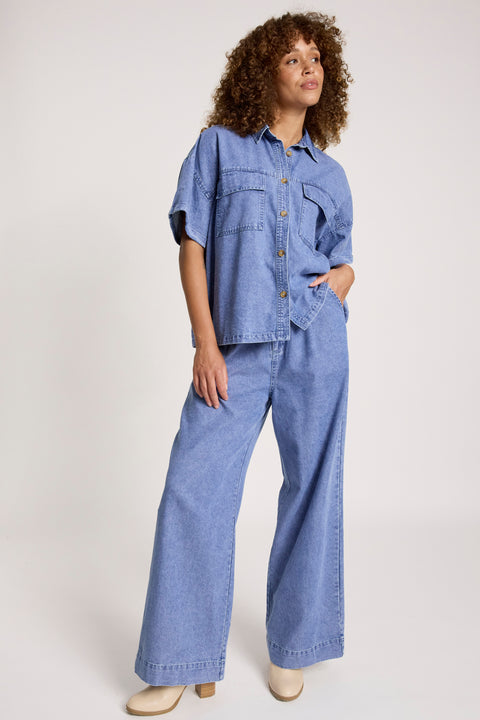 Bodhi Denim Shirt - Willow Collective Mudgee